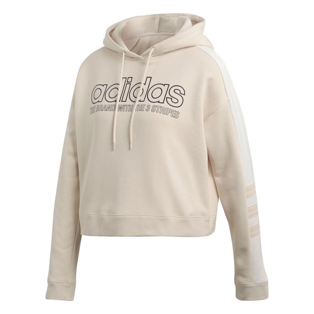 Adidas Crop Tan Hoodie